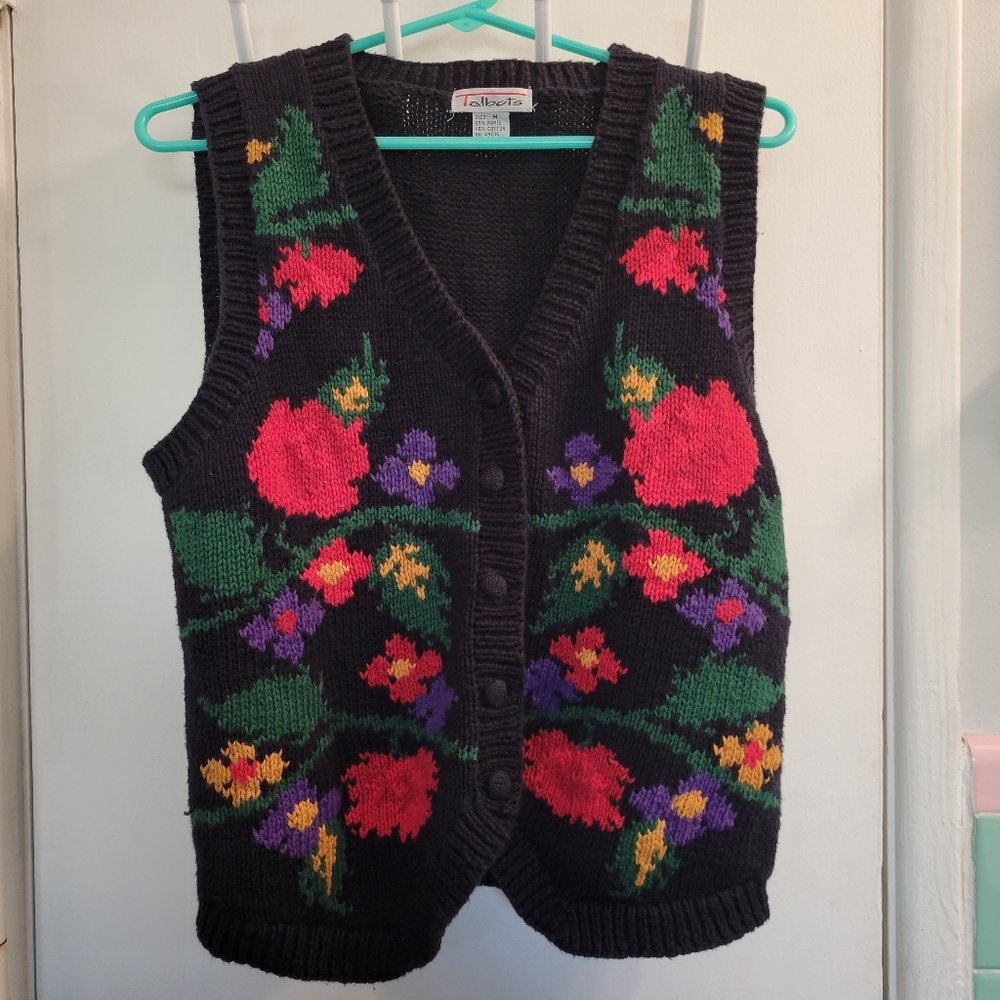 Talbots Cardigan Vest